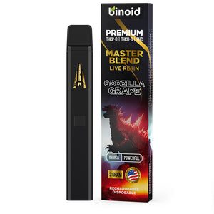 Binoid - THC Device - THC-P:THC-H:PCH Disposable Vape Device - Master Blend Godzilla Grape ( Indica ) - 3g