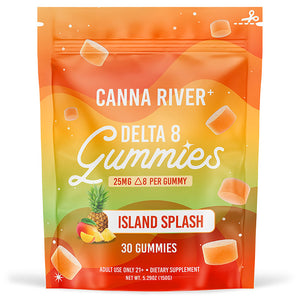 Canna River - Delta 8 Edible - Delta 8 Gummies - Island Splash - 25mg