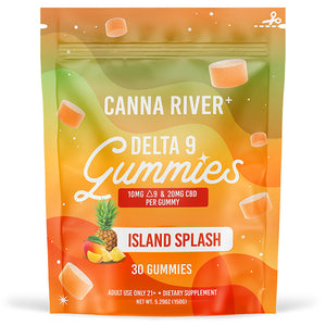 Canna River - Delta 9 Edible - Delta 9:CBD Gummies - Island Splash - 10mg