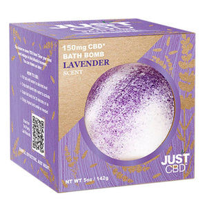 JustCBD - CBD Bath - Lavender Bath Bomb - 150mg