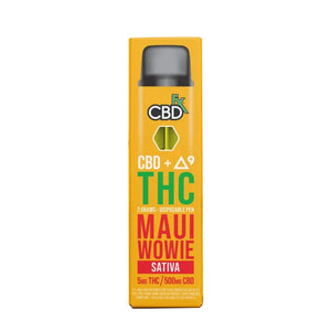 CBD Vape Pen - Maui Wowie Sativa CBD + Delta 9 Disposable - 2 Grams - By CBDfx