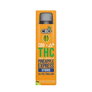 CBD Vape Pen - Pineapple Express Hybrid CBD + Delta 9 Disposable - 2 Grams - By CBDfx