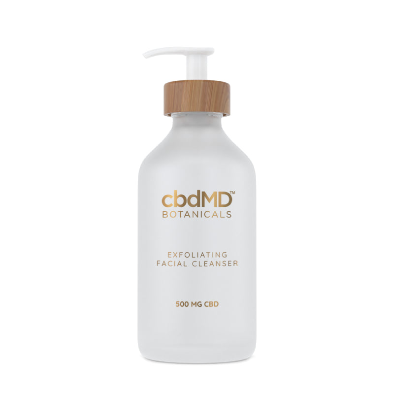 cbdMD - CBD Topical - Skincare - Exfoliating Facial Cleanser - 500mg