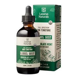 Lazarus Naturals - CBD Tincture - Full Spectrum Chocolate Mint - 3000mg-6000mg