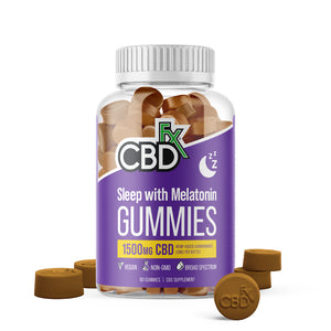 CBD Gummies - Broad Spectrum Melatonin Sleep Gummies - 25mg - 200mg - By CBDfx