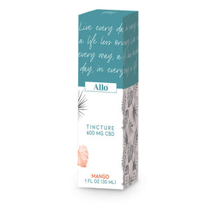 ALLO CBD - CBD Tincture - Mango - 600mg-2400mg