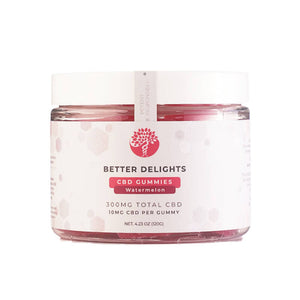 Creating Better Days - CBD Edible - Watermelon Gummies - 300mg-600mg