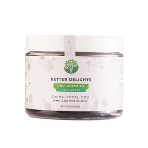 Creating Better Days - CBD Edible - Sour Candy Gummies - 300mg-600mg