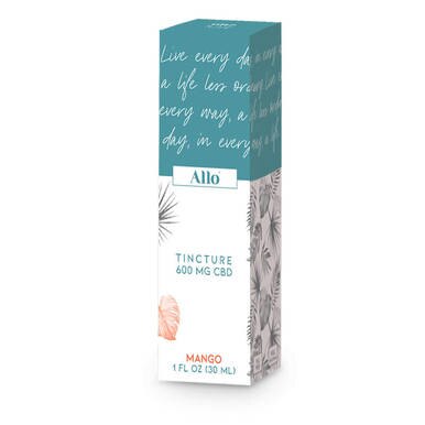 ALLO CBD - CBD Tincture - Mango - 600mg-2400mg
