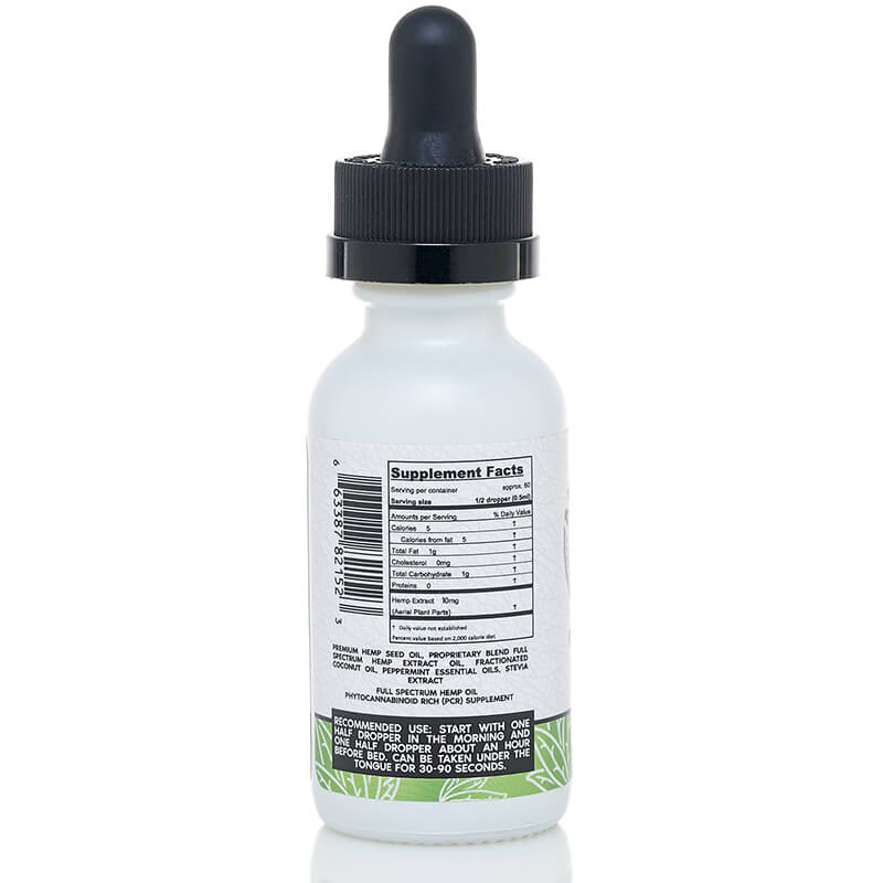 AndHemp - CBD Tincture - Peppermint - 500mg-1000mg