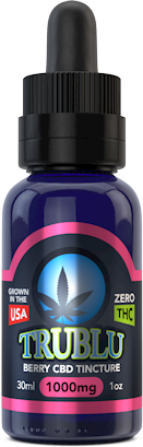 Blue Moon Hemp - CBD Tincture - Tru Blu Berry - 1000mg