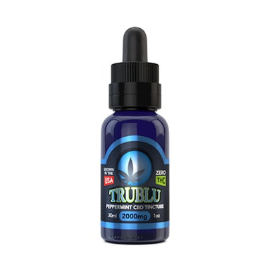 Blue Moon Hemp - CBD Tincture - Tru Blu Peppermint - 2000mg