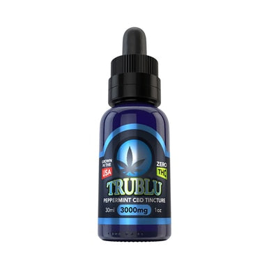 Blue Moon Hemp - CBD Tincture - Tru Blu Peppermint - 3000mg
