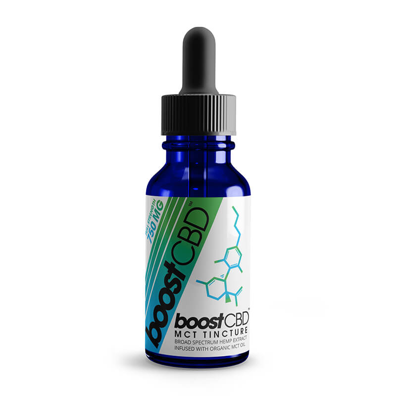 BoostCBD - CBD Tincture - Unflavored - 750mg-1500mg