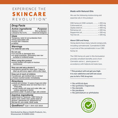 CBDMEDIC - CBD Topical - Itch, Rash & Pain Medicated Ointment