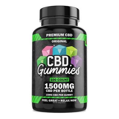 Hemp Bombs - CBD Edible - Original Gummies - 120mg-1500mg