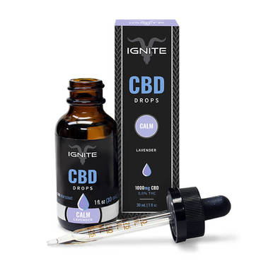 Ignite CBD - CBD Tincture - Lavender Drops - 350mg-1000mg