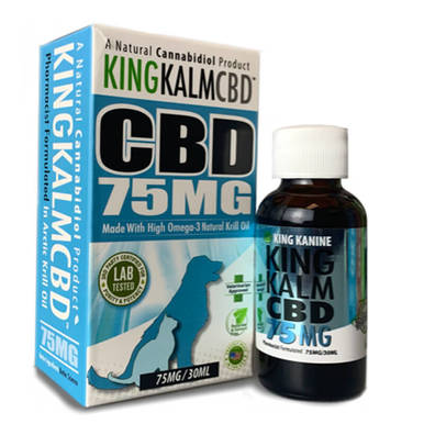 King Kalm - Pet Tincture - Omega-3 and Krill Oil - 75mg-300mg