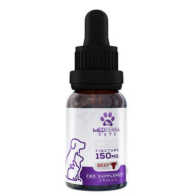 Medterra - CBD Pet Tincture - Beef - 150mg-750mg