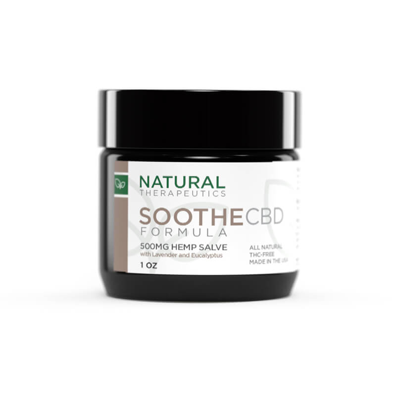 Natural Therapeutics - CBD Topical - Soothe Salve - 500mg