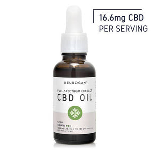 Neurogan, Inc. - CBD Tincture - Full Spectrum Citrus - 1000mg