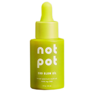 Not Pot - CBD Tincture - Broad Spectrum Glow Oil - 1000mg