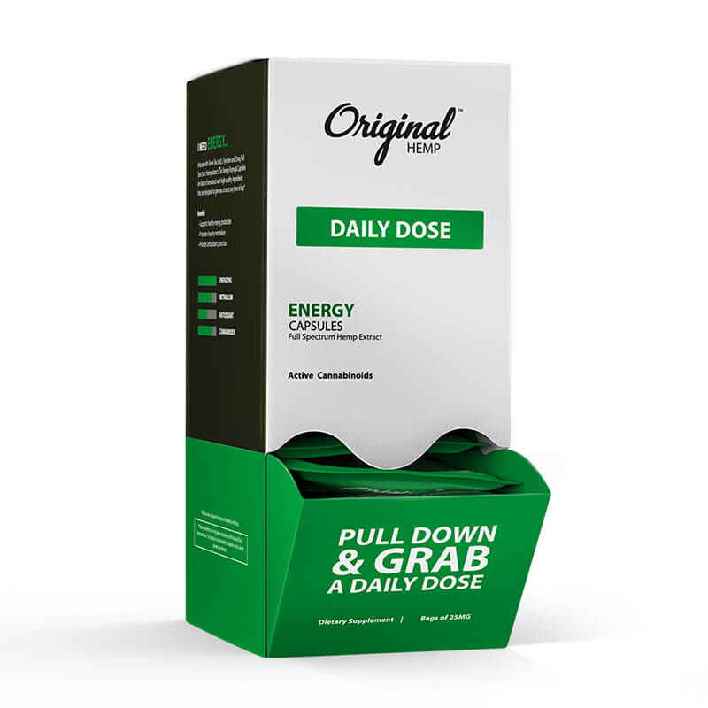 Original Hemp - CBD Capsule - Energy 2 Pack - 25mg