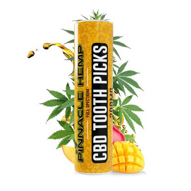 Pinnacle Hemp - CBD Toothpicks - Mango - 10mg