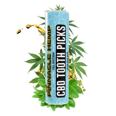 Pinnacle Hemp - CBD Toothpicks - Mint - 10mg