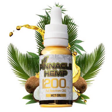 Pinnacle Hemp - CBD Tincture - Full Spectrum MCT Oil - 300mg-1800mg