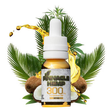 Pinnacle Hemp - CBD Tincture - Full Spectrum MCT Oil - 300mg-1800mg