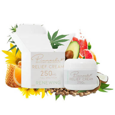 Pinnacle Hemp - CBD Topical - Relief Cream Renewing - 250mg-500mg