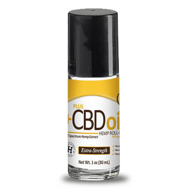 PlusCBD Oil - CBD Topical - Extra Strength Roll-On - 500mg