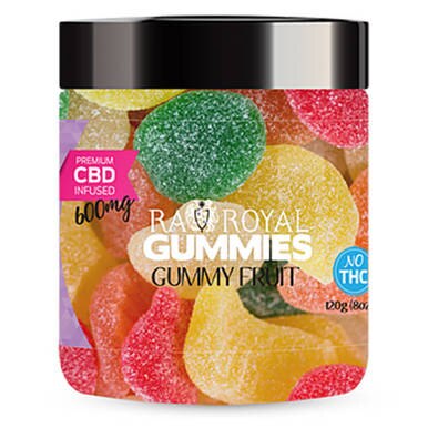 RA Royal CBD - CBD Edible - Gummy Fruit Gummies - 300mg-1200mg